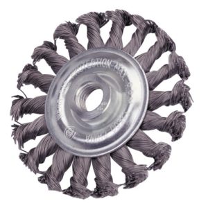 4.5" Flat Knotted Wire Wheel