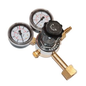 2 Gauge Co2 Regulator 10 bar (Female Fitting)